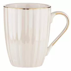 Ashdene Parisienne Pearl Mug 350ml White