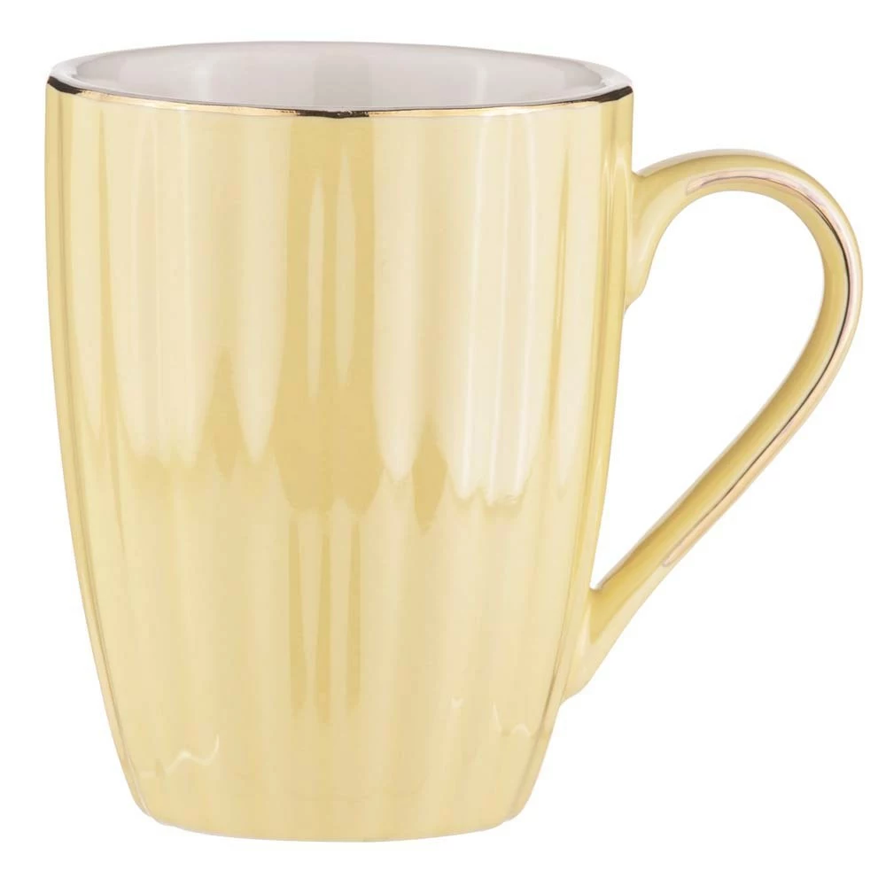 Ashdene Parisienne Pearl Mug 350ml Buttermilk 1 Ashdene Parisienne Pearl Mug 350ml Buttermilk