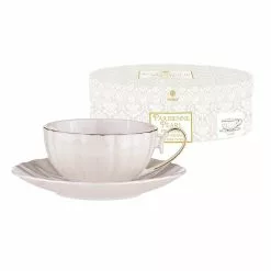 Ashdene Parisienne Pearl Cup & Saucer 220ml White -Kitchen Appliances Sales Store LAD 521167 3