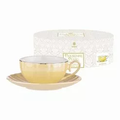 Ashdene Parisienne Pearl Cup & Saucer 220ml Buttermilk 6 Ashdene Parisienne Pearl Cup & Saucer 220ml Buttermilk -Kitchen Appliances Sales Store LAD 521171 3