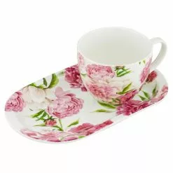Ashdene Rose Delight Mug & Plate Set