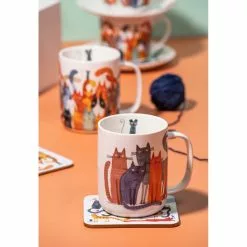 Ashdene Quirky Cats Photobomb Mug 400ml -Kitchen Appliances Sales Store LAD 521403 4