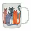 Ashdene Quirky Cats Four Friends Mug 400ml