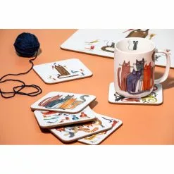 Ashdene Quirky Cats Four Friends Mug 400ml -Kitchen Appliances Sales Store LAD 521404 4