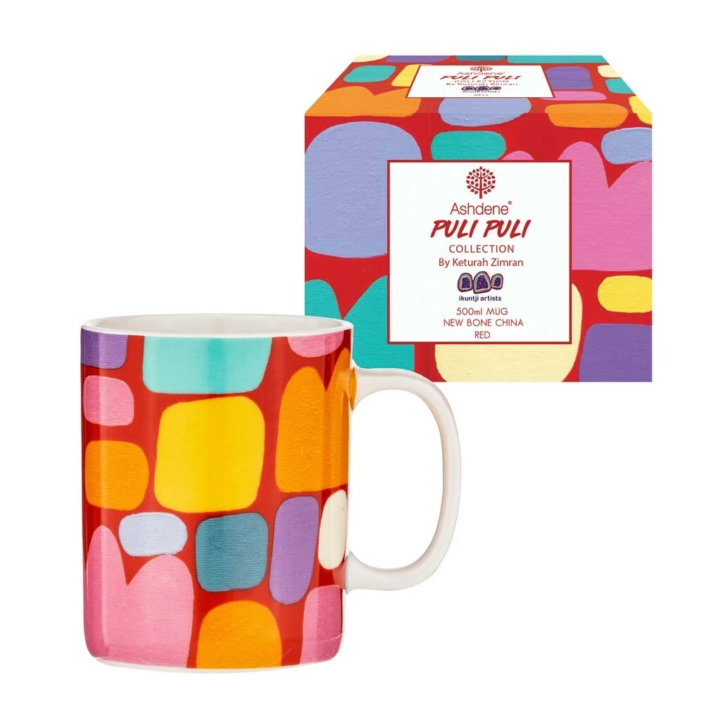 Ashdene Puli Puli Mug 350ml Red 2 Ashdene Puli Puli Mug 350ml Red - Image 2