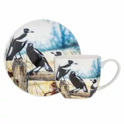 Ashdene A Country Life Cup & Saucer 230ml Country Lifestyle -Kitchen Appliances Sales Store LAD 521443 3