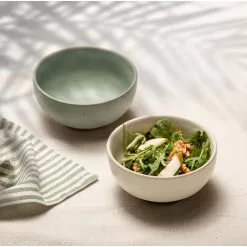 Ladelle Terra Set Of 2 Nibble Bowls Ecru 6 Ladelle Terra Set Of 2 Nibble Bowls Ecru -Kitchen Appliances Sales Store LAD 60550 3