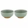 Ladelle Terra Set Of 2 Nibble Bowls Sage