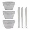 Ladelle Croft 6 Piece Bowl And Spreader Set