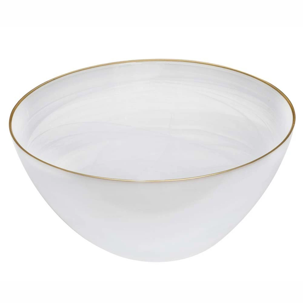 Tempa Ismay Extra Large Bowl White 1 Tempa Ismay Extra Large Bowl White