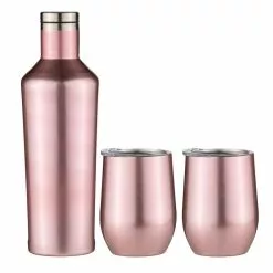 Tempa Aurora Portable Wine Gift Set Blush