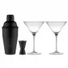 Tempa Aurora 4 Piece Cocktail Set Matte Black