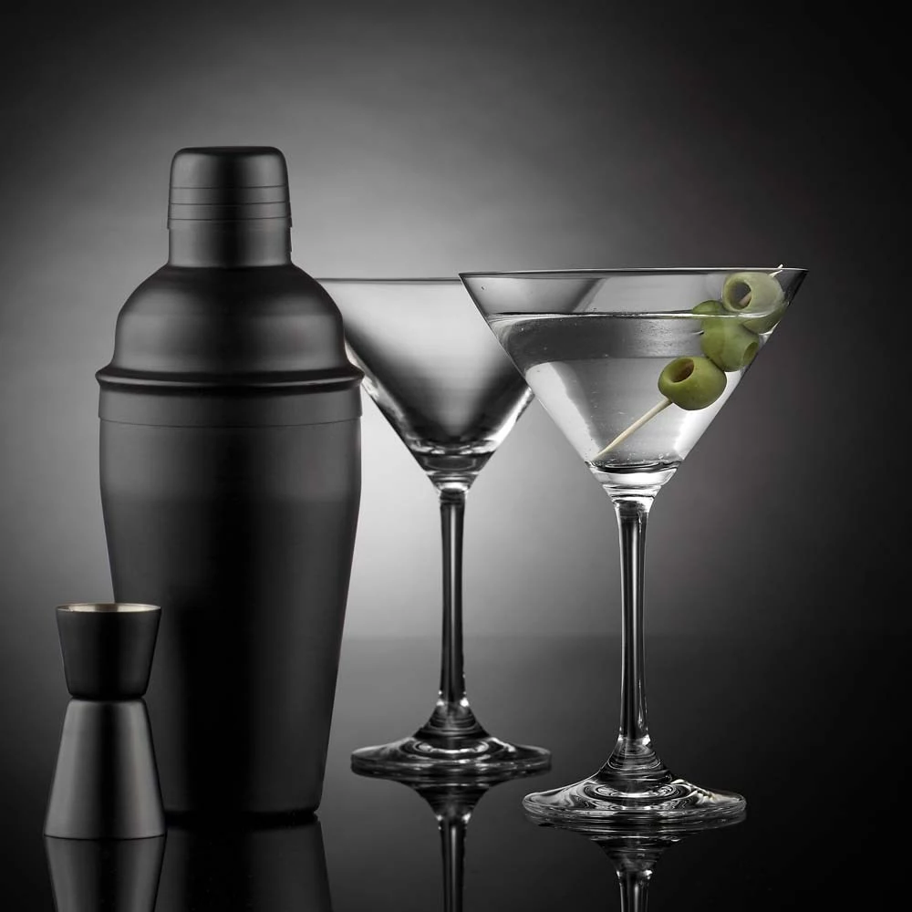 Tempa Aurora 4 Piece Cocktail Set Matte Black 2 Tempa Aurora 4 Piece Cocktail Set Matte Black - Image 2