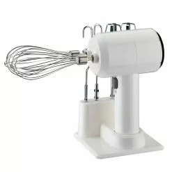 Healthy Choice Cordless Hand Mixer With Stand White