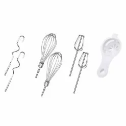 Healthy Choice Cordless Hand Mixer With Stand White -Kitchen Appliances Sales Store LEN CHM180 4