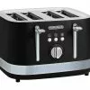 Morphy Richards Illumination 4-Slice Toaster - Black