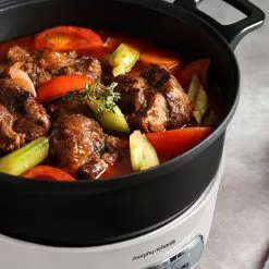 Morphy Richards Round MultiPot White 9 Morphy Richards Round MultiPot White -Kitchen Appliances Sales Store MOR MRMP18W 5