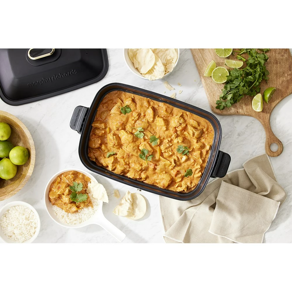 Morphy Richards Soft Gold Multifunction Pot 2.5L Black 4 Morphy Richards Soft Gold Multifunction Pot 2.5L Black - Image 4