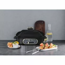 Morphy Richards Soft Gold Multifunction Pot 2.5L Black 9 Morphy Richards Soft Gold Multifunction Pot 2.5L Black -Kitchen Appliances Sales Store MOR MRSGMP25B 5