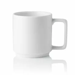 Noritake Stax White 4 Piece Mug Set 450ml