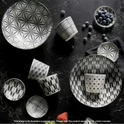 Noritake Komon Japanese Porcelain 5 Piece Tea Cup Set Japanese 200ml -Kitchen Appliances Sales Store NOR JP71974 3