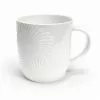 Alex Liddy Bianco Floral Textured Mug 350ml