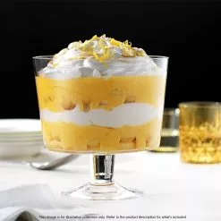 Alex Liddy Slate & Co Footed Glass Trifle Bowl 20cm 6 Alex Liddy Slate & Co Footed Glass Trifle Bowl 20cm -Kitchen Appliances Sales Store PCP 1032470 3