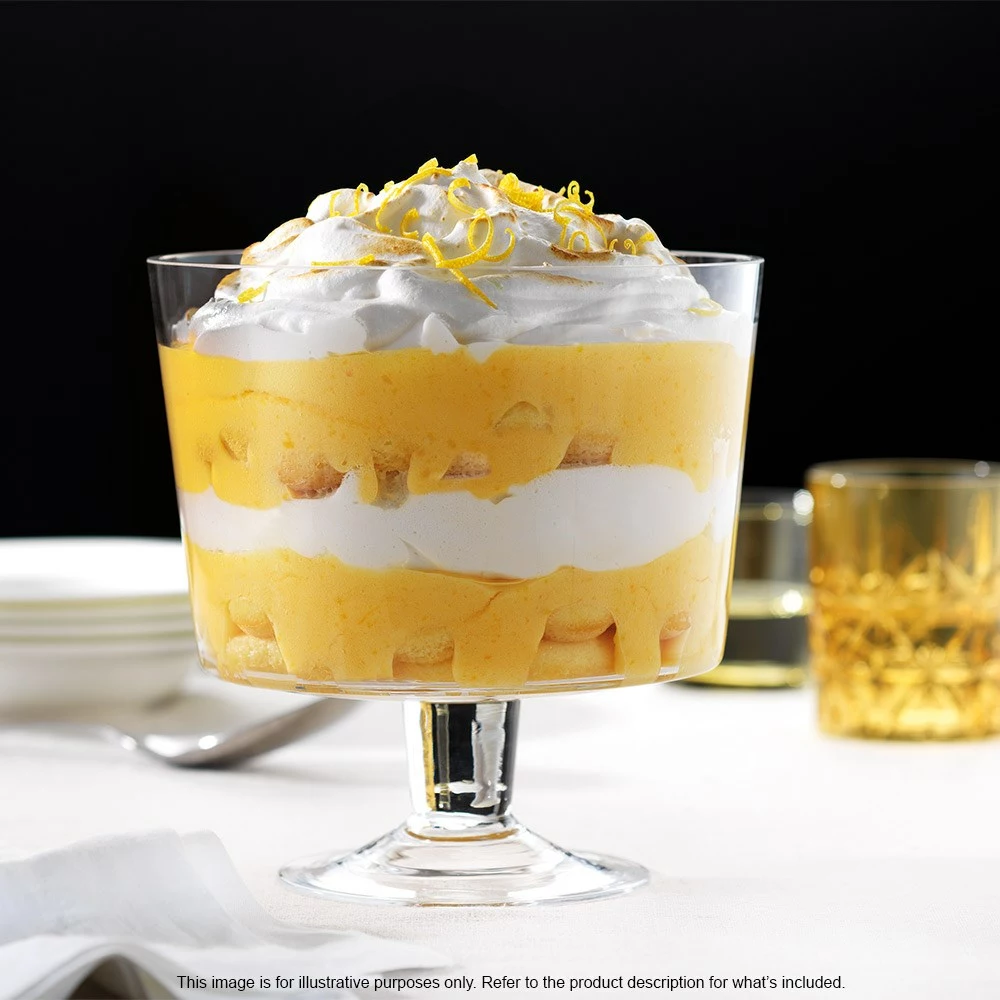 Alex Liddy Slate & Co Footed Glass Trifle Bowl 20cm 3 Alex Liddy Slate & Co Footed Glass Trifle Bowl 20cm - Image 3