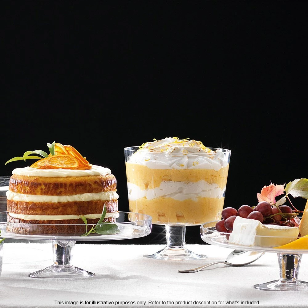 Alex Liddy Slate & Co Footed Glass Trifle Bowl 20cm 4 Alex Liddy Slate & Co Footed Glass Trifle Bowl 20cm - Image 4