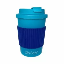 TakeAway Eco Kup Reusable Coffee Cup 350ml Blue