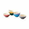 Baccarat Le Connoisseur Set Of 6 Stoneware Mini Serving Bowls 10cm Multicolour