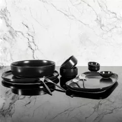 Alex Liddy Share Stoneware Sauce Dish 8cm Set Of 4 Black -Kitchen Appliances Sales Store PCP 1038162 4