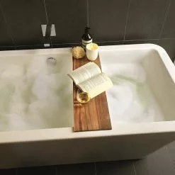 Alex Liddy Acacia Bath Caddy With Wine Holder -Kitchen Appliances Sales Store PCP 1038189 5