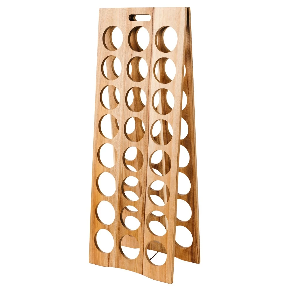 Alex Liddy Acacia Wine Rack 38 X 100cm 1 Alex Liddy Acacia Wine Rack 38 X 100cm