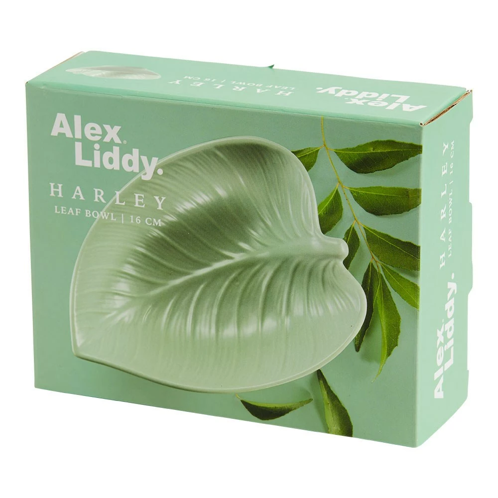 Alex Liddy Harley Leaf Bowl 16cm Sage 4 Alex Liddy Harley Leaf Bowl 16cm Sage - Image 4