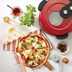 Baccarat The Gourmet Slice XL Pizza Oven Red 11 Baccarat The Gourmet Slice XL Pizza Oven Red -Kitchen Appliances Sales Store PCP 1039318 5