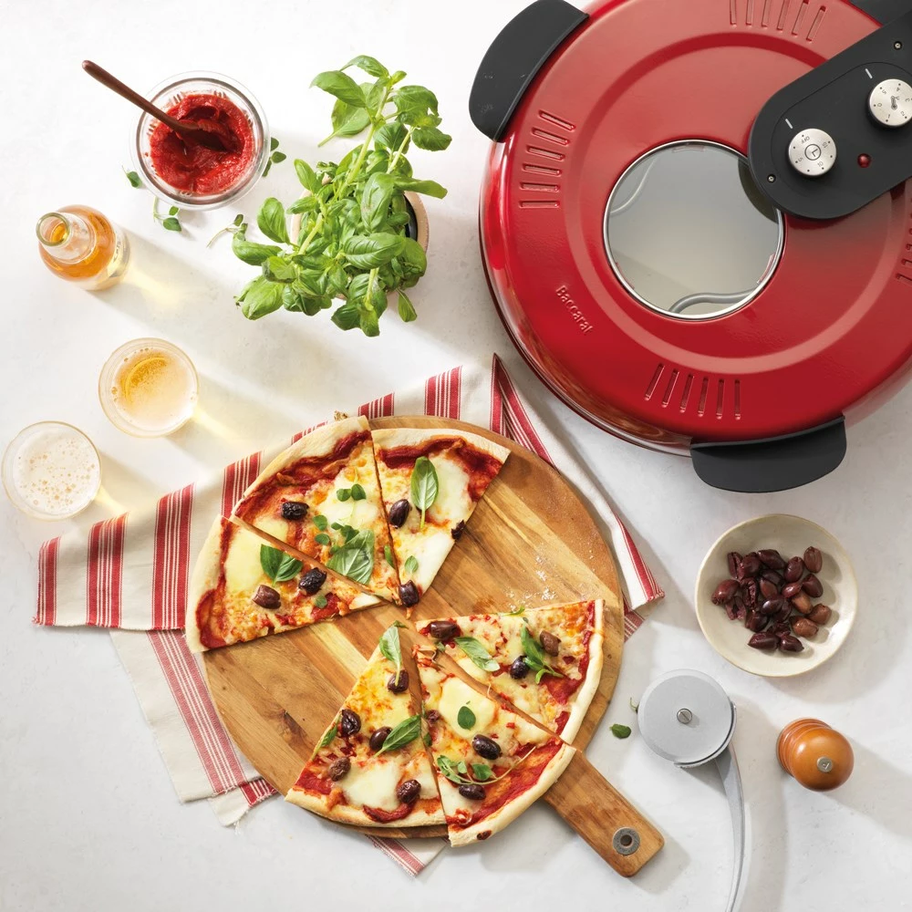 Baccarat The Gourmet Slice XL Pizza Oven Red 6 Baccarat The Gourmet Slice XL Pizza Oven Red - Image 6