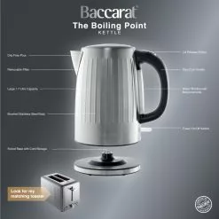 Baccarat The Boiling Point Kettle Silver -Kitchen Appliances Sales Store PCP 1039350 3