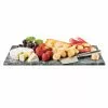 Alex Liddy Slate & Co Grey Marble Board With Knife 40 X 22cm