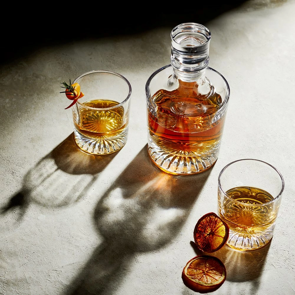 Alex Liddy Grand Cru 3 Piece Whisky Decanter Set 2 Alex Liddy Grand Cru 3 Piece Whisky Decanter Set - Image 2