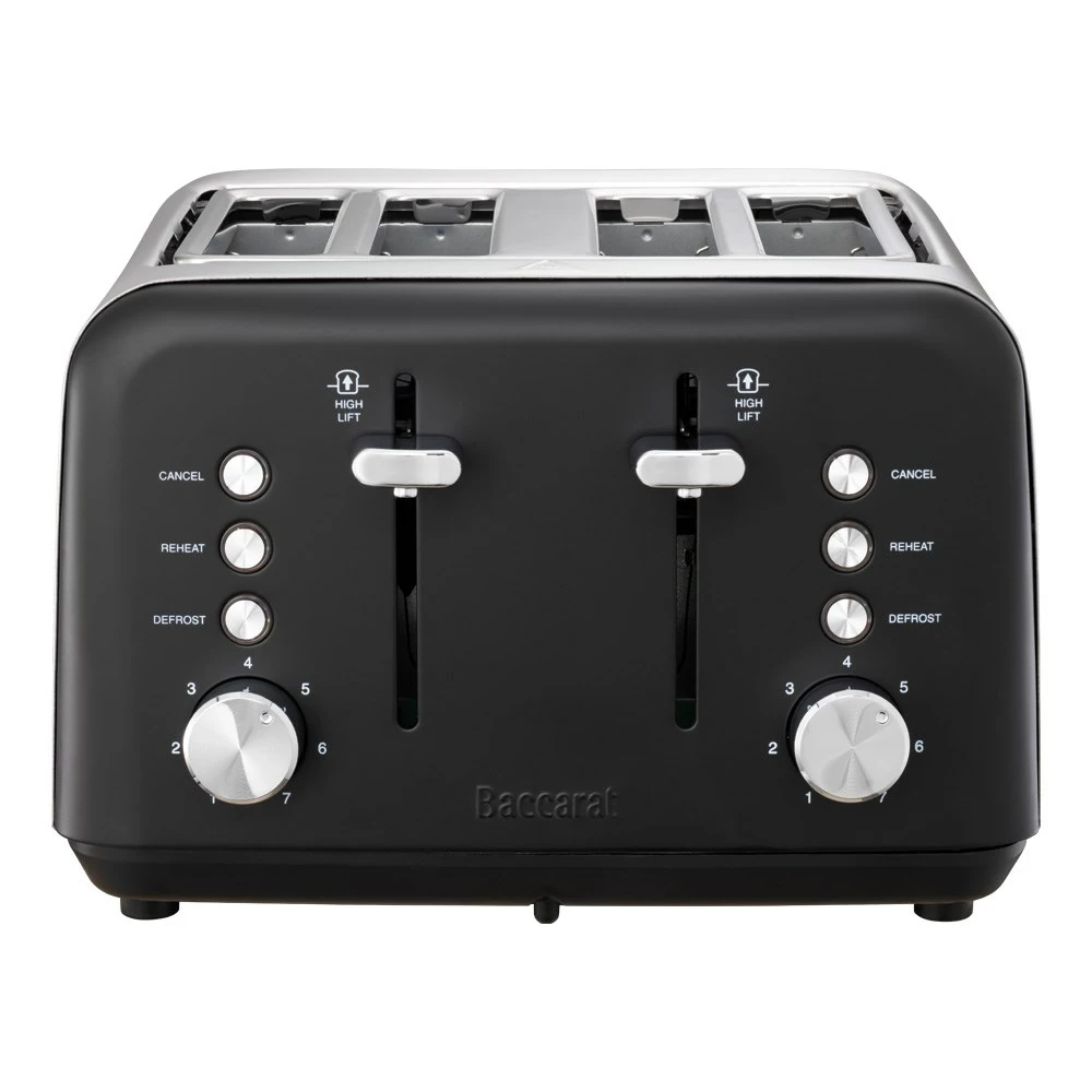 Baccarat The Toasty Slice 4 Slice Toaster Black 4 Baccarat The Toasty Slice 4 Slice Toaster Black - Image 4