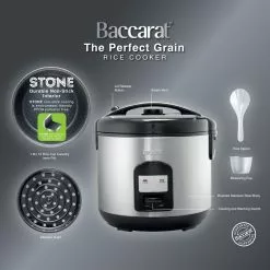 Baccarat The Perfect Grain 1.8L Rice Cooker 12 Baccarat The Perfect Grain 1.8L Rice Cooker -Kitchen Appliances Sales Store PCP 1040730 3