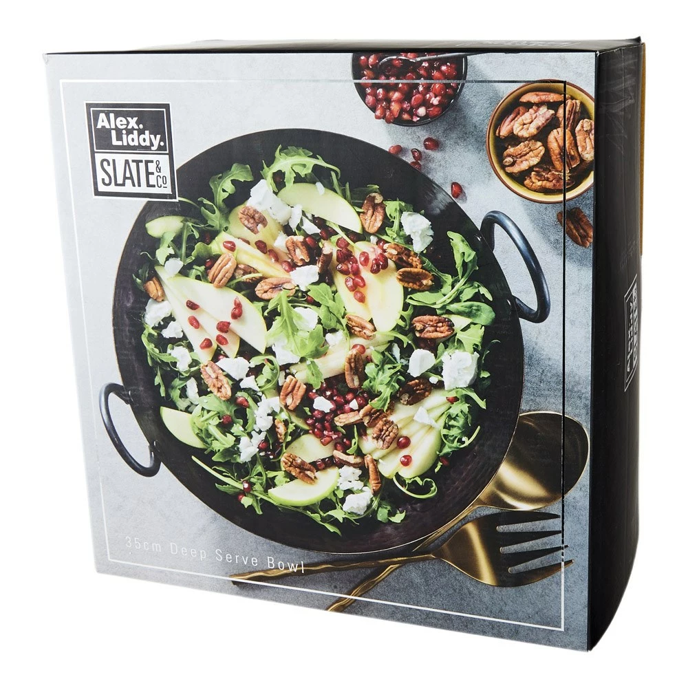 Alex Liddy Slate & Co Deep Serve Bowl 35cm 5 Alex Liddy Slate & Co Deep Serve Bowl 35cm - Image 5