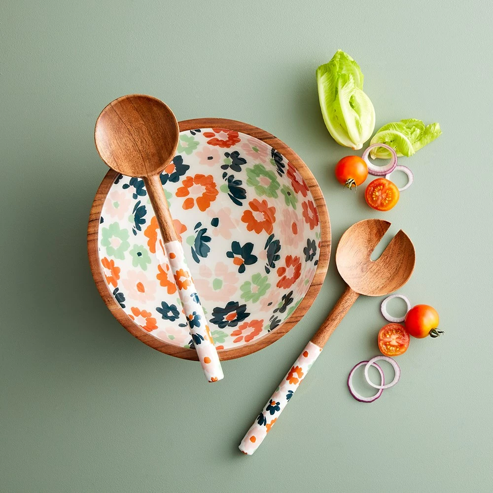 Alex Liddy Harley II Acacia Salad Bowl 2 Alex Liddy Harley II Acacia Salad Bowl - Image 2