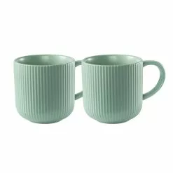 Alex Liddy Harley II Set Of 2 Mug 380ml Sage