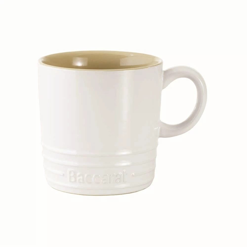 Baccarat Le Connoisseur Set Of 2 Mugs 350ml White 2 Baccarat Le Connoisseur Set Of 2 Mugs 350ml White - Image 2