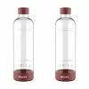 Philips Pack Of 2 Carbonating Bottle 1L Red