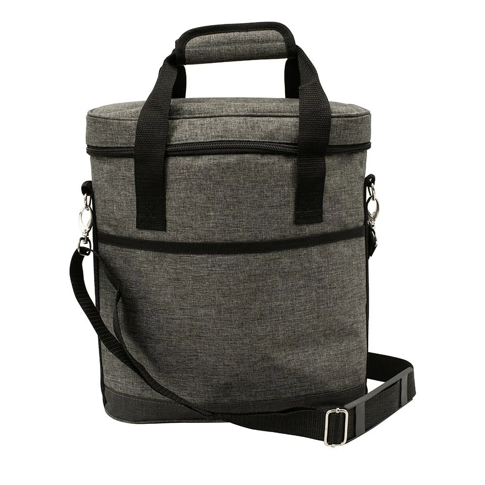 Karlstert Deluxe Bottle Carrier Charcoal 1 Karlstert Deluxe Bottle Carrier Charcoal