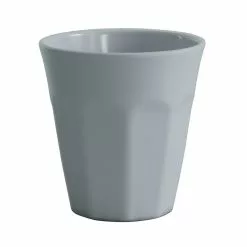 Serroni Café Melamine Single Tone Cup 260ml White