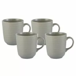 Mason Cash William Mason Set Of 4 Mugs Grey